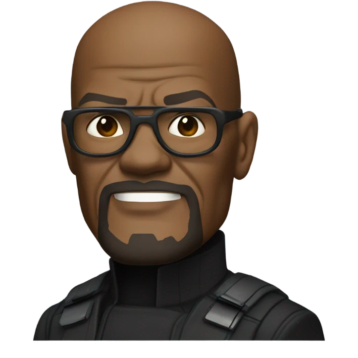 Samuel L Jackson as Nick Fury emoji