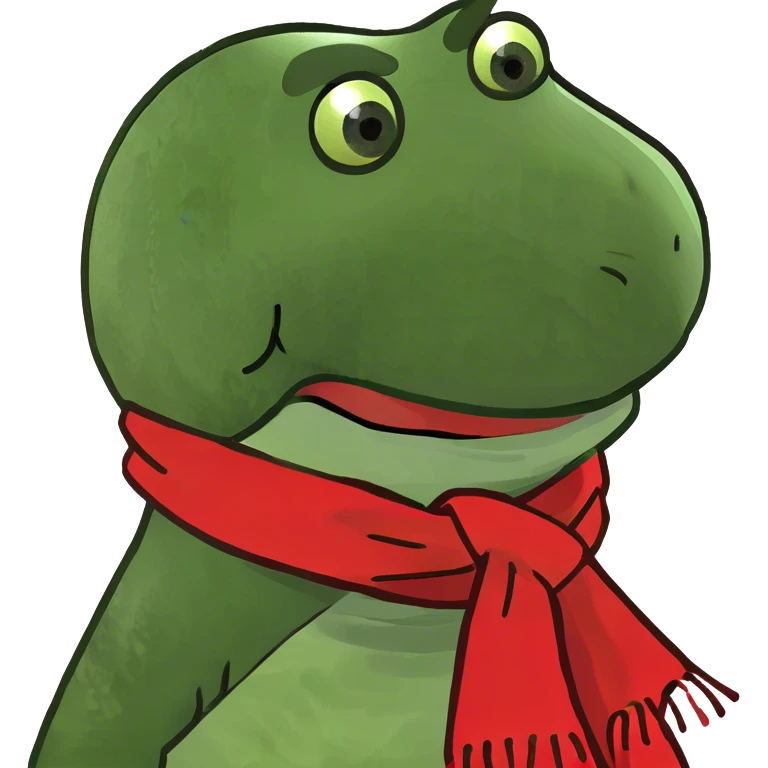 Dinosaur with a red nose  emoji