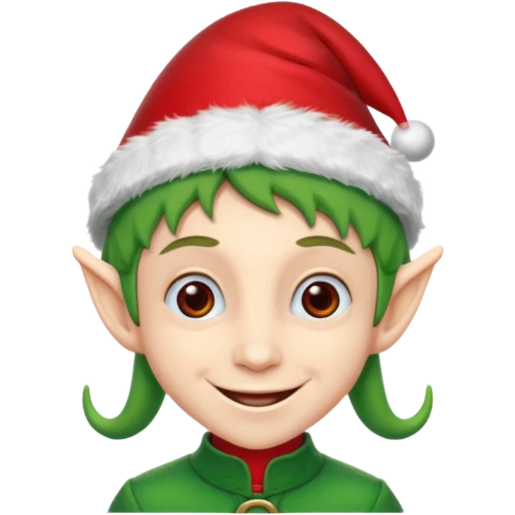 christmas elf emoji