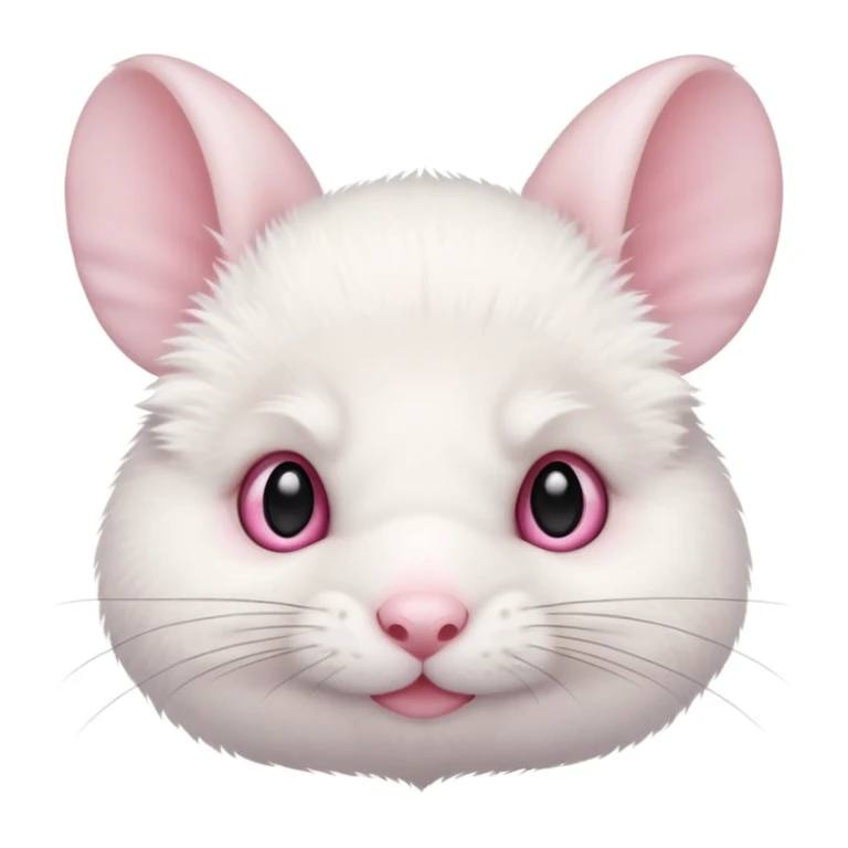 Albino Chinchilla  emoji