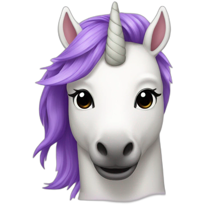 Unicornio yogui emoji