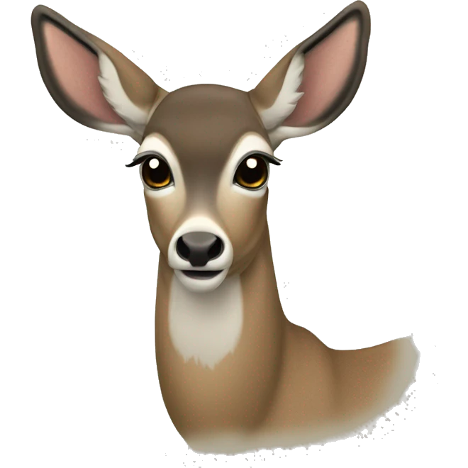 Mule deer emoji