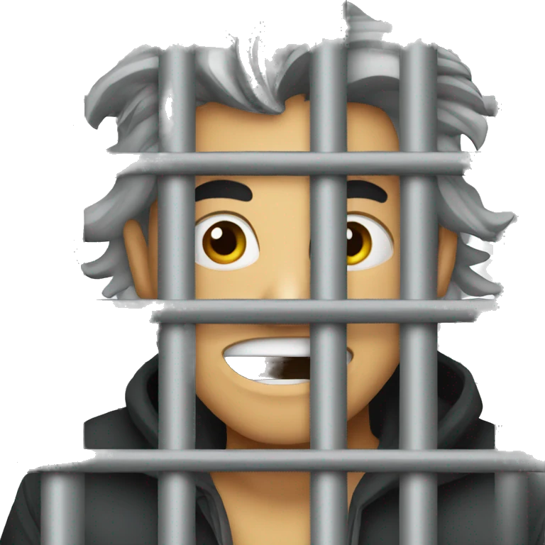 thief behind bars emoji