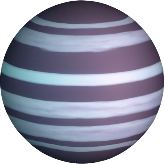 Aesthetic Uranus planet  emoji