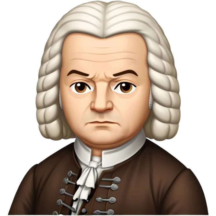 Иоганн себастьян бах emoji