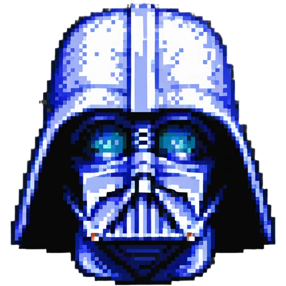 Darth Vader classic helmet emoji