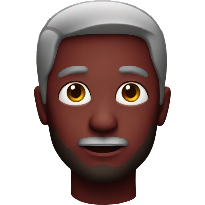 dark red emoji