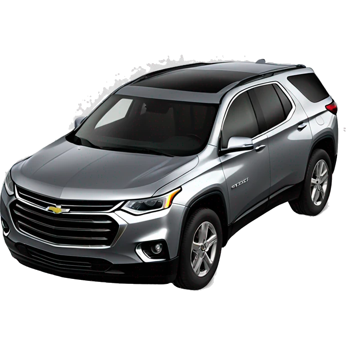 2024 Chevy Traverse RS in grey emoji