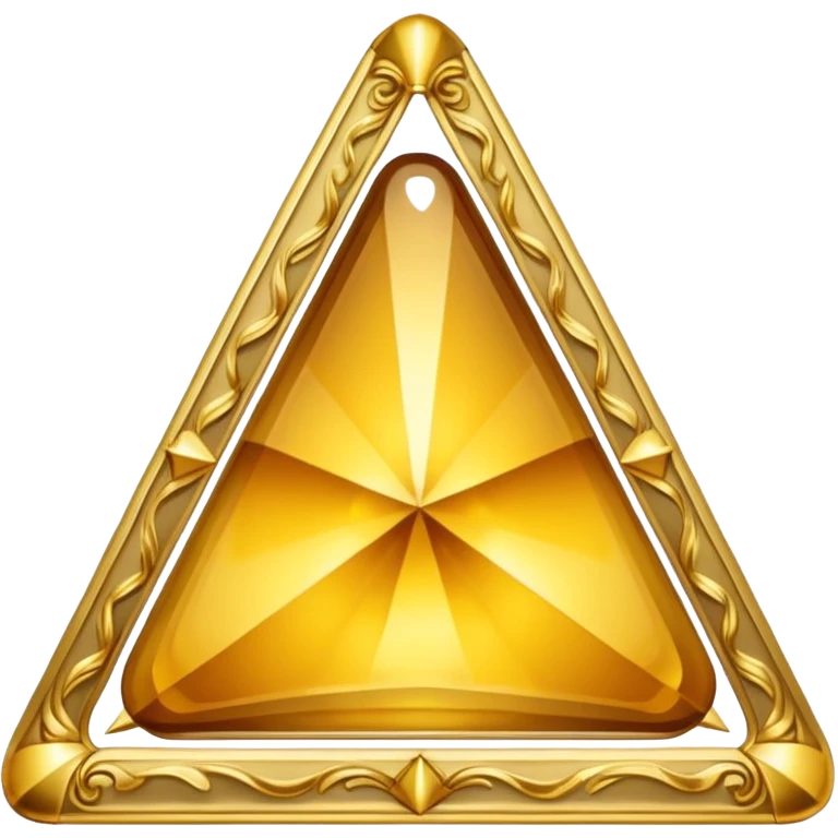 Corona con triangulo emoji