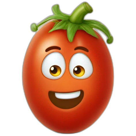 Messieurs tomate emoji