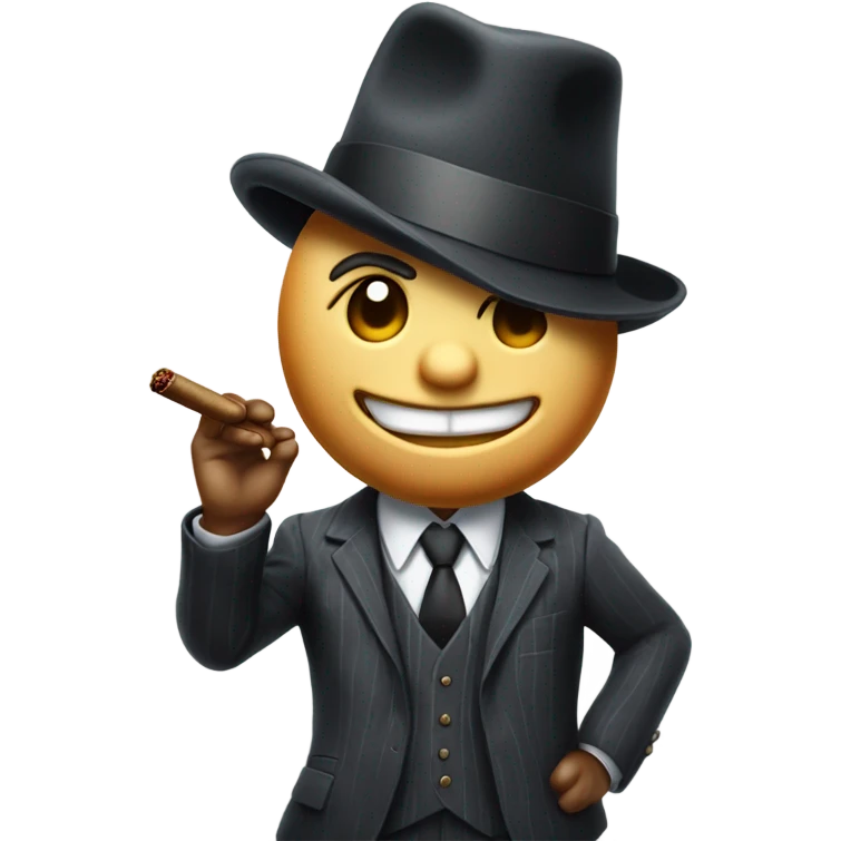 Gangster pillsbury dough boy emoji