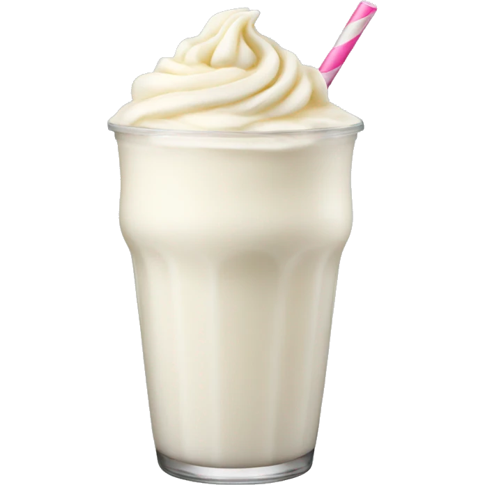 Vanilla Milkshake emoji