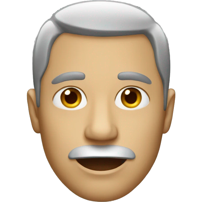 Man without a mouth emoji