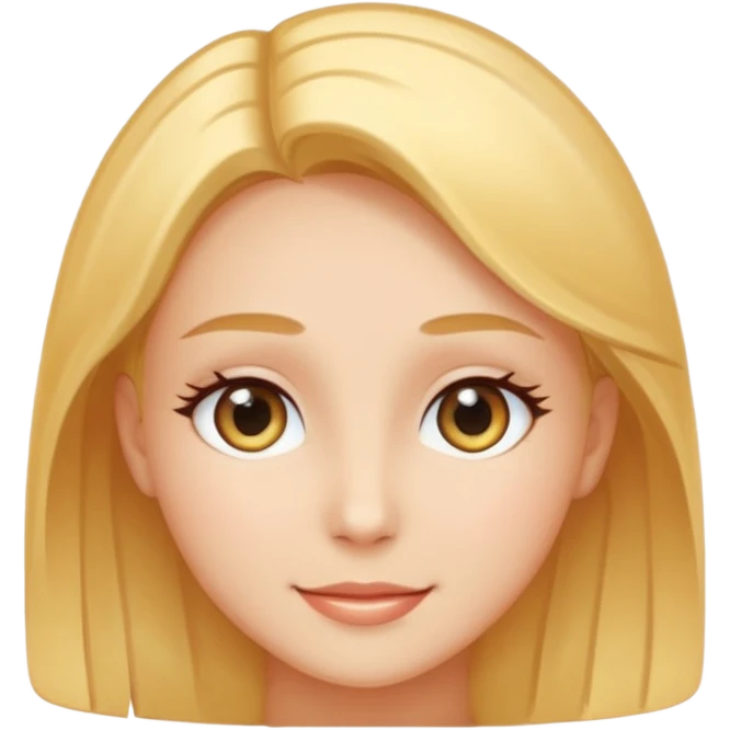 face silhouette with a shining youthful glow emoji
