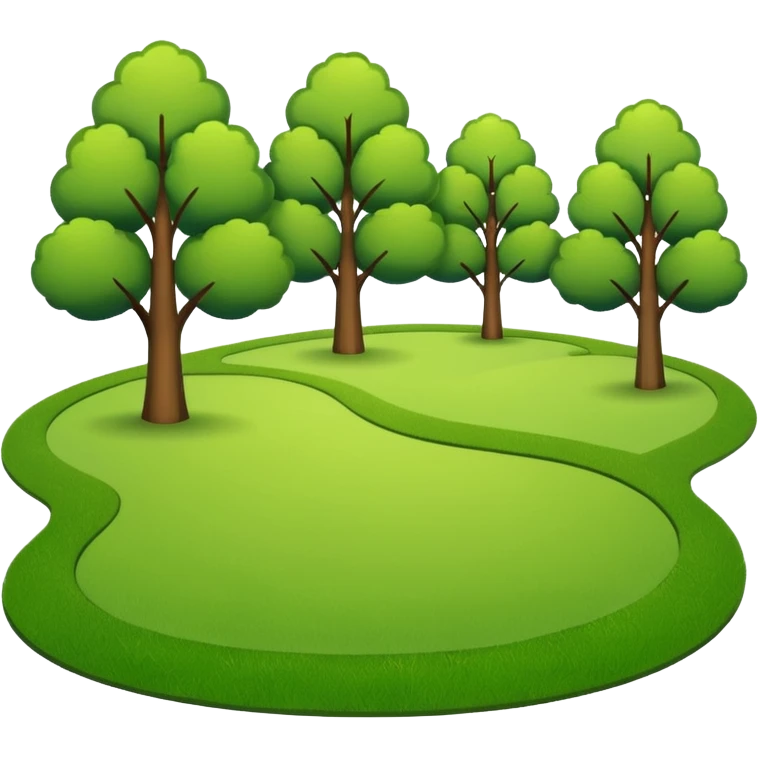 parque minimalista emoji