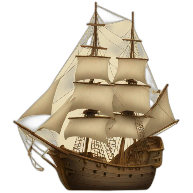 old ship emoji