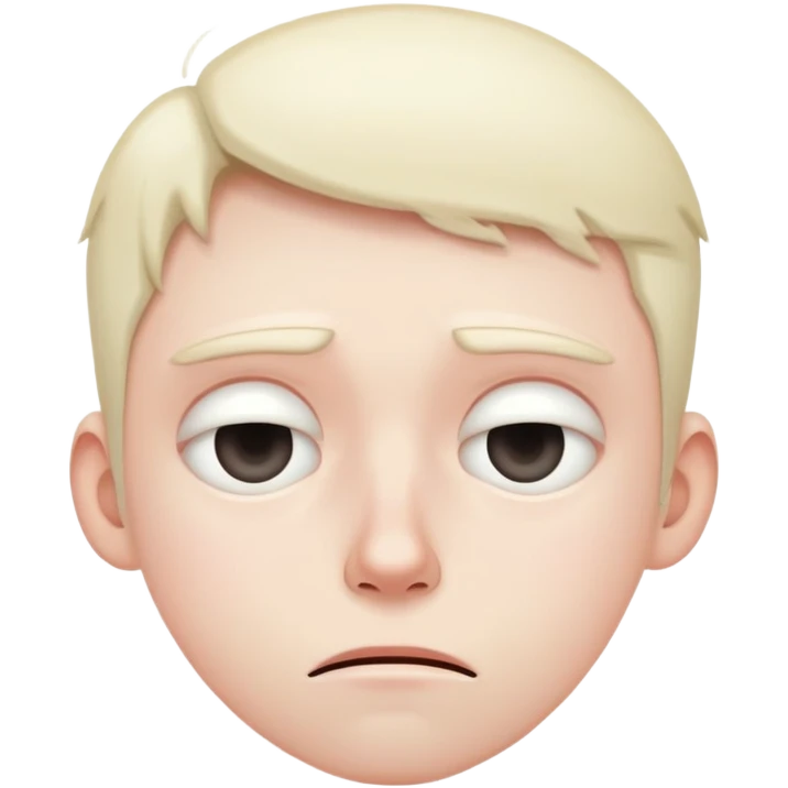 Exhausted ￼ emoji