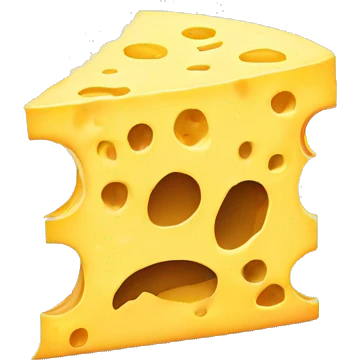 Shredded cheese emoji