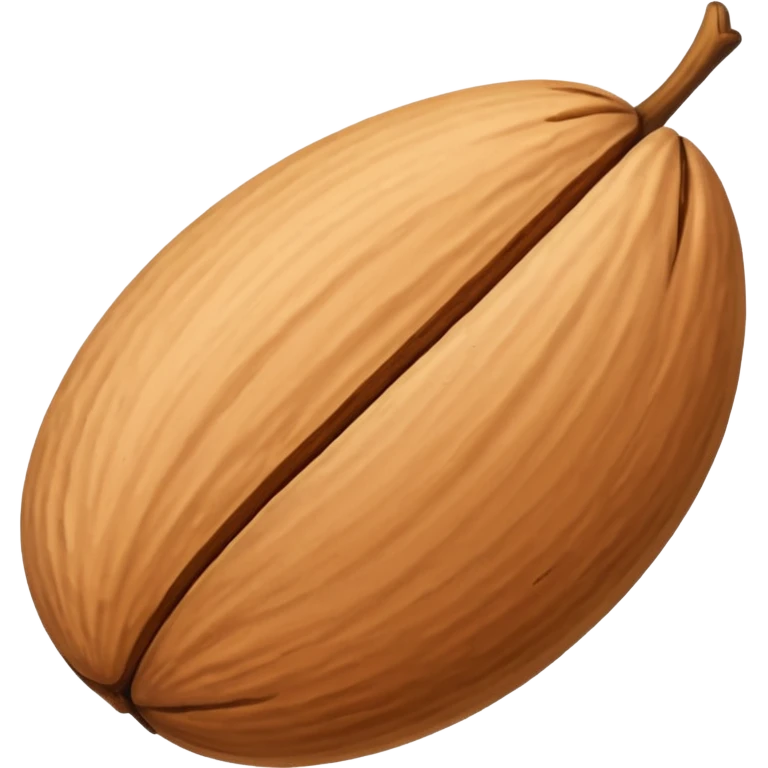 One almond nut emoji