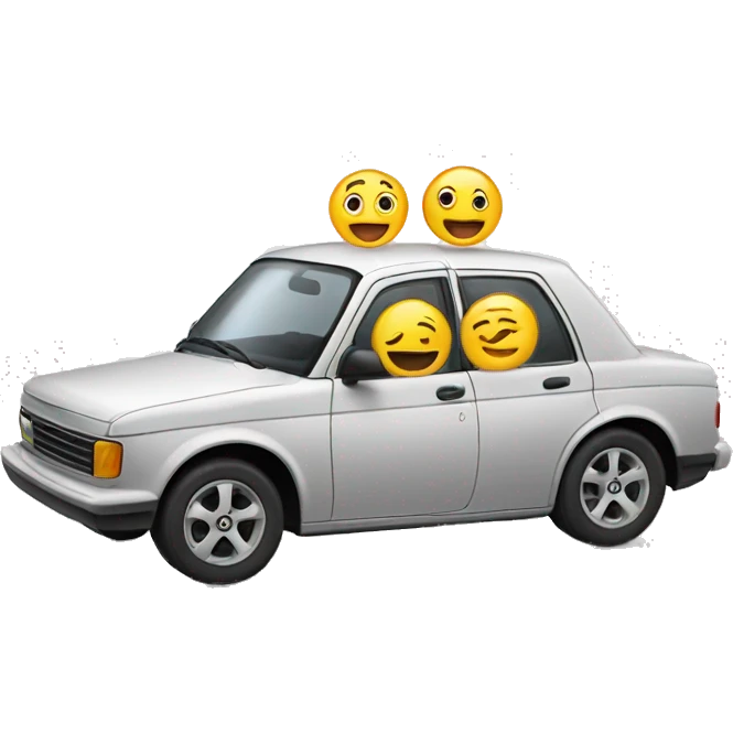 Car with Bobs emoji