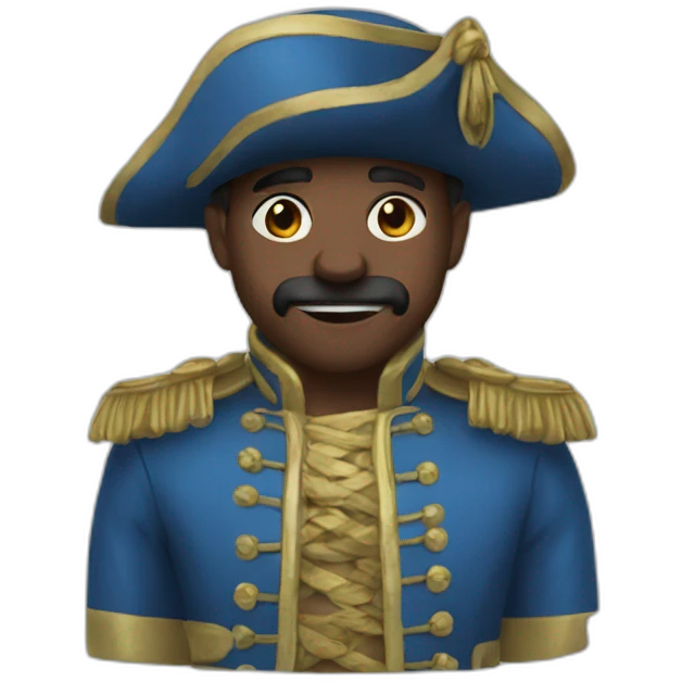 Pousse bleu emoji
