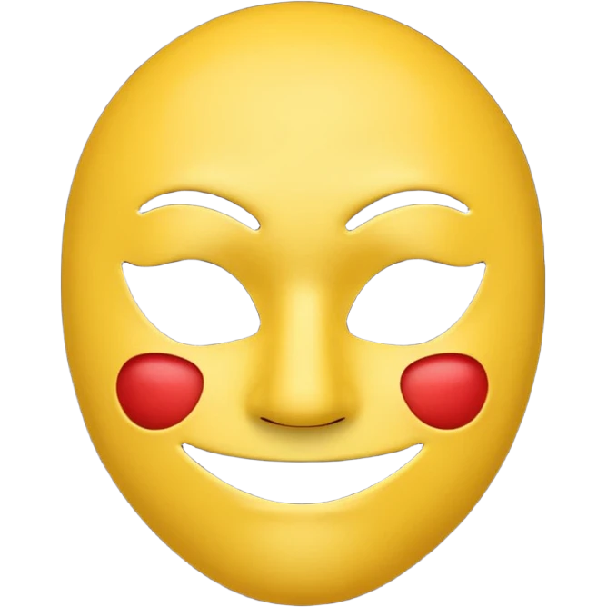 Eu quero um emoji😔 a usar uma mascara🙂 emoji