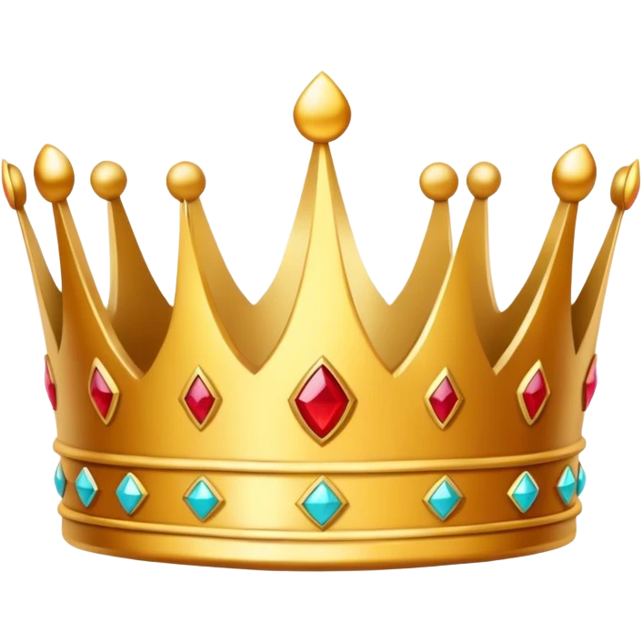 Crown inside a circle  emoji