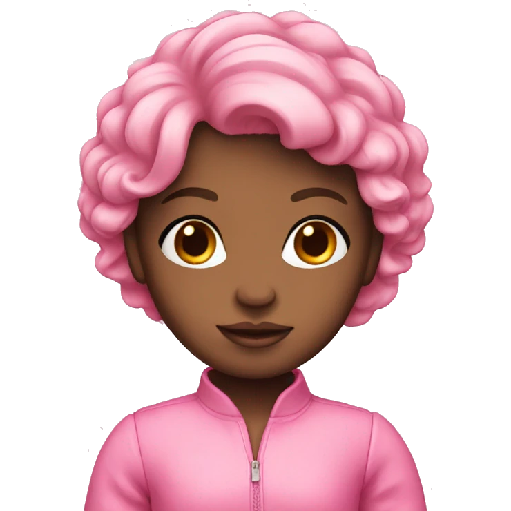 Doll pink emoji