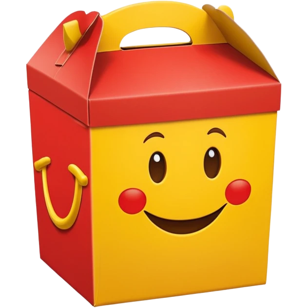 Caja feliz de MC donanads  emoji