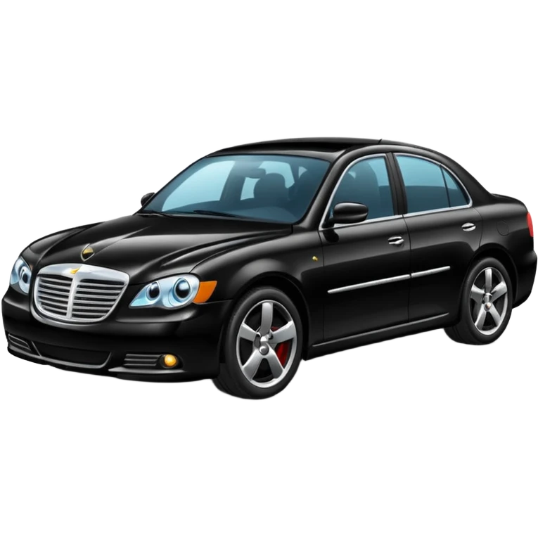 massive black car emoji