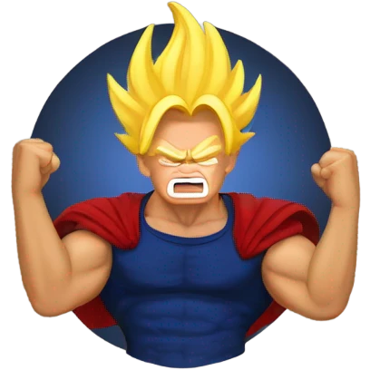 Trump super saiyan  emoji