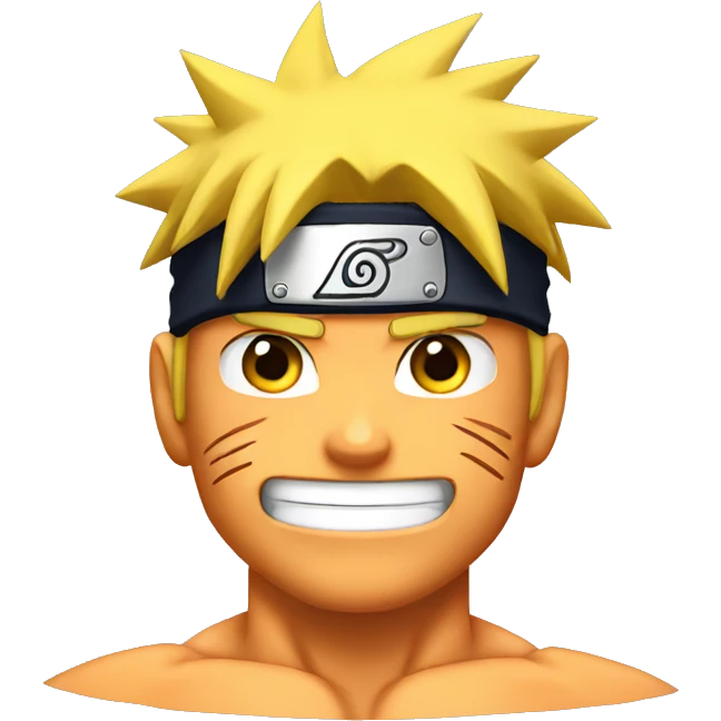 Naruto as bodybuilder  emoji