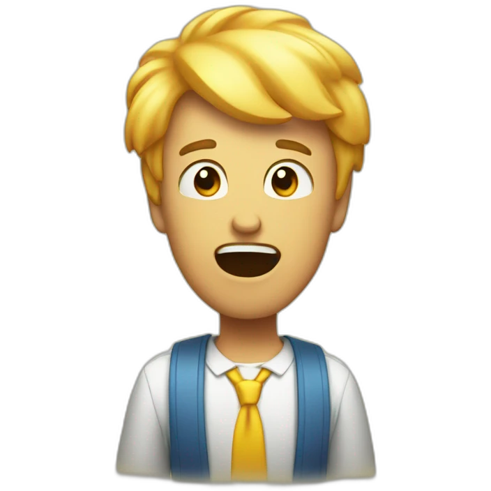 exclamation comic style emoji