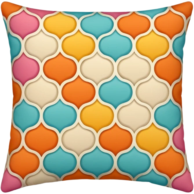 pattern pillow emoji