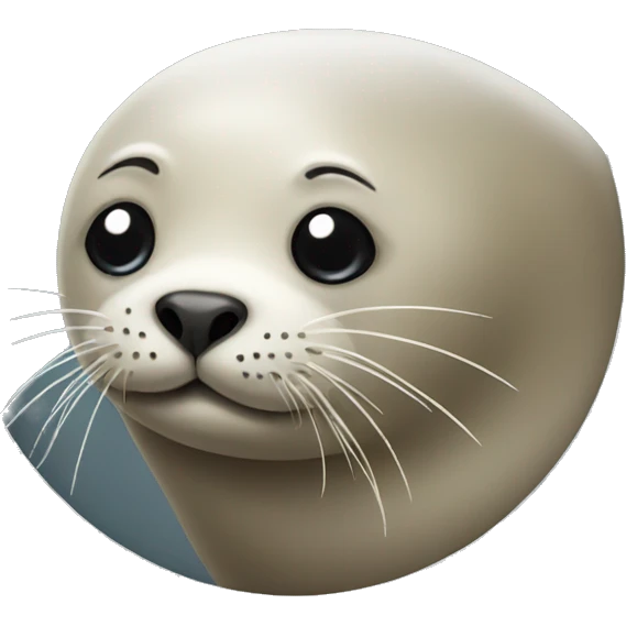seal with a bow emoji