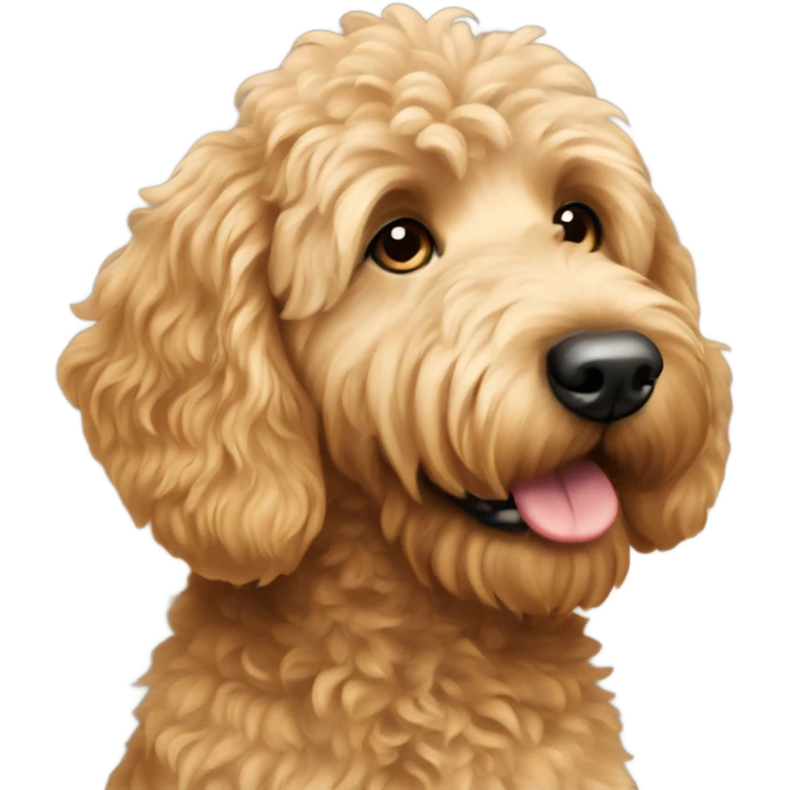 Goldendoodle emoji