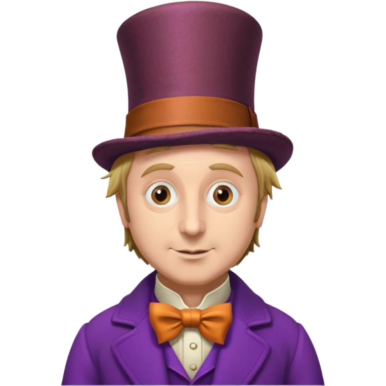Willy wonka 2005 emoji