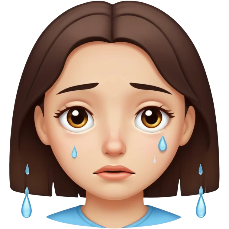 یه اموجی برام بساز که توش یه دختری به اسم مهسا داره گریه میکنه emoji