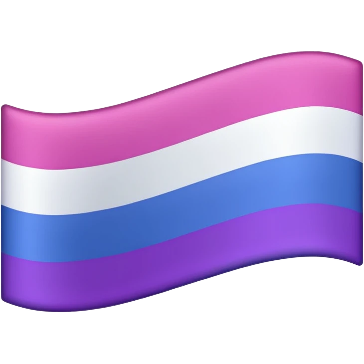 Bisexual flag emoji