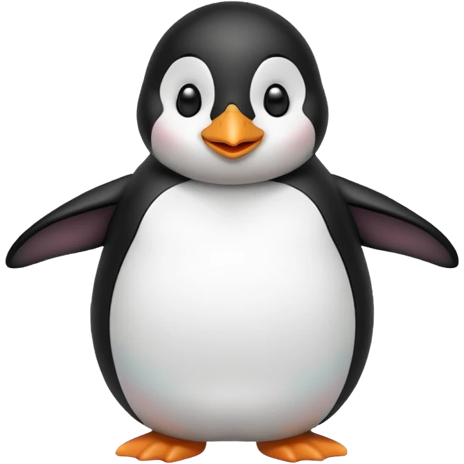 linux tux emoji