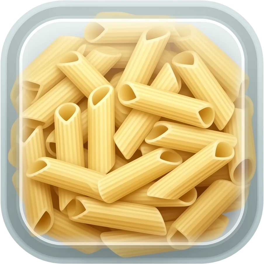 pasta in a container emoji