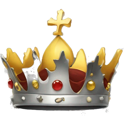kings crown in snake pit emoji