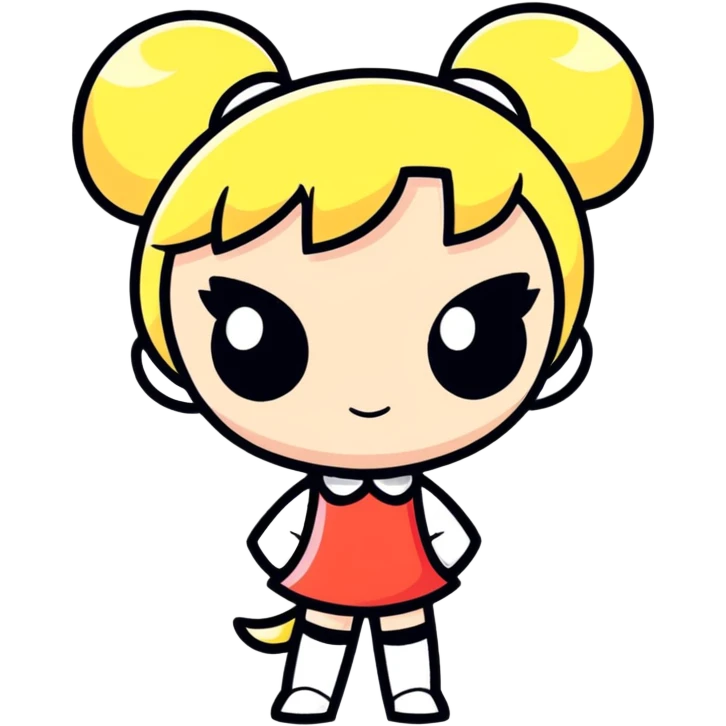 Powerpuff girl emoji