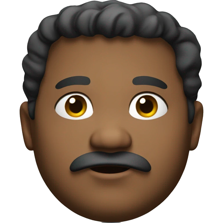 Fat guy emoji