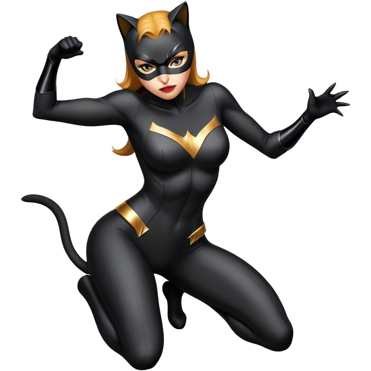 Cat woman emoji