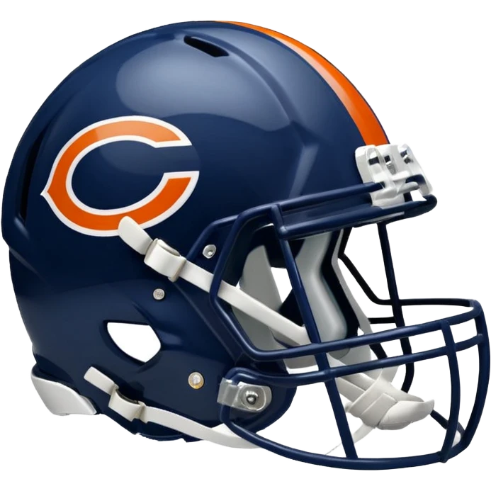Chicago bears helmet emoji