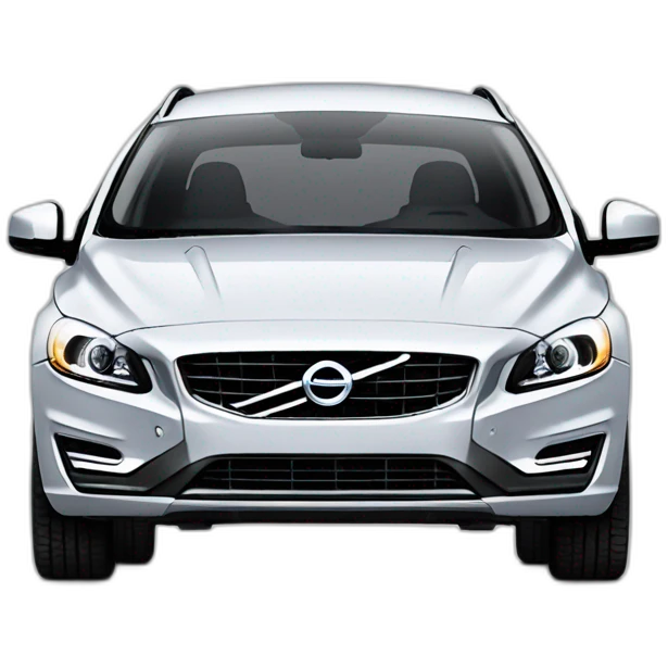 2012 volvo v60 front white emoji