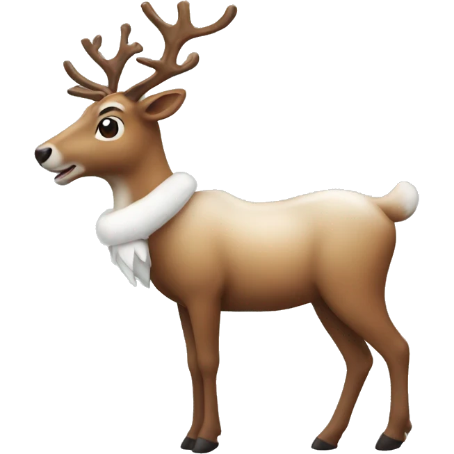 Christmas Reindeer emoji