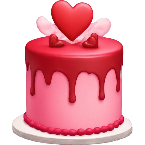 valentine’s day cake emoji