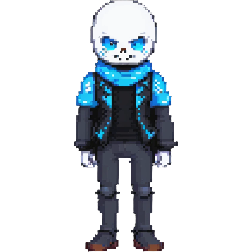 Sans character classic pose emoji